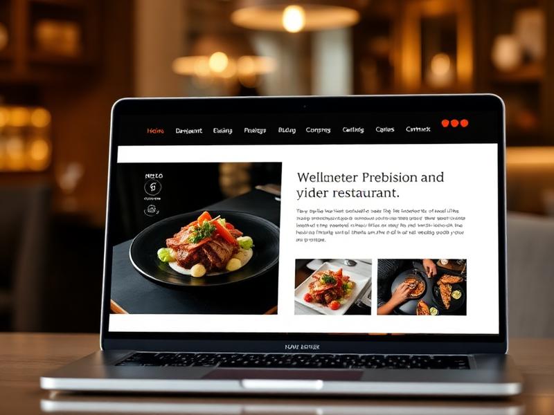 Website project: Restaurant Le Château